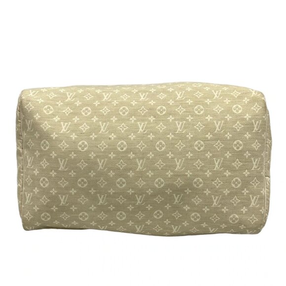 LOUIS VUITTON Speedy 30 Dune Monogram Mini Lin Handbag bran-693-090825 - Picture 5 of 10